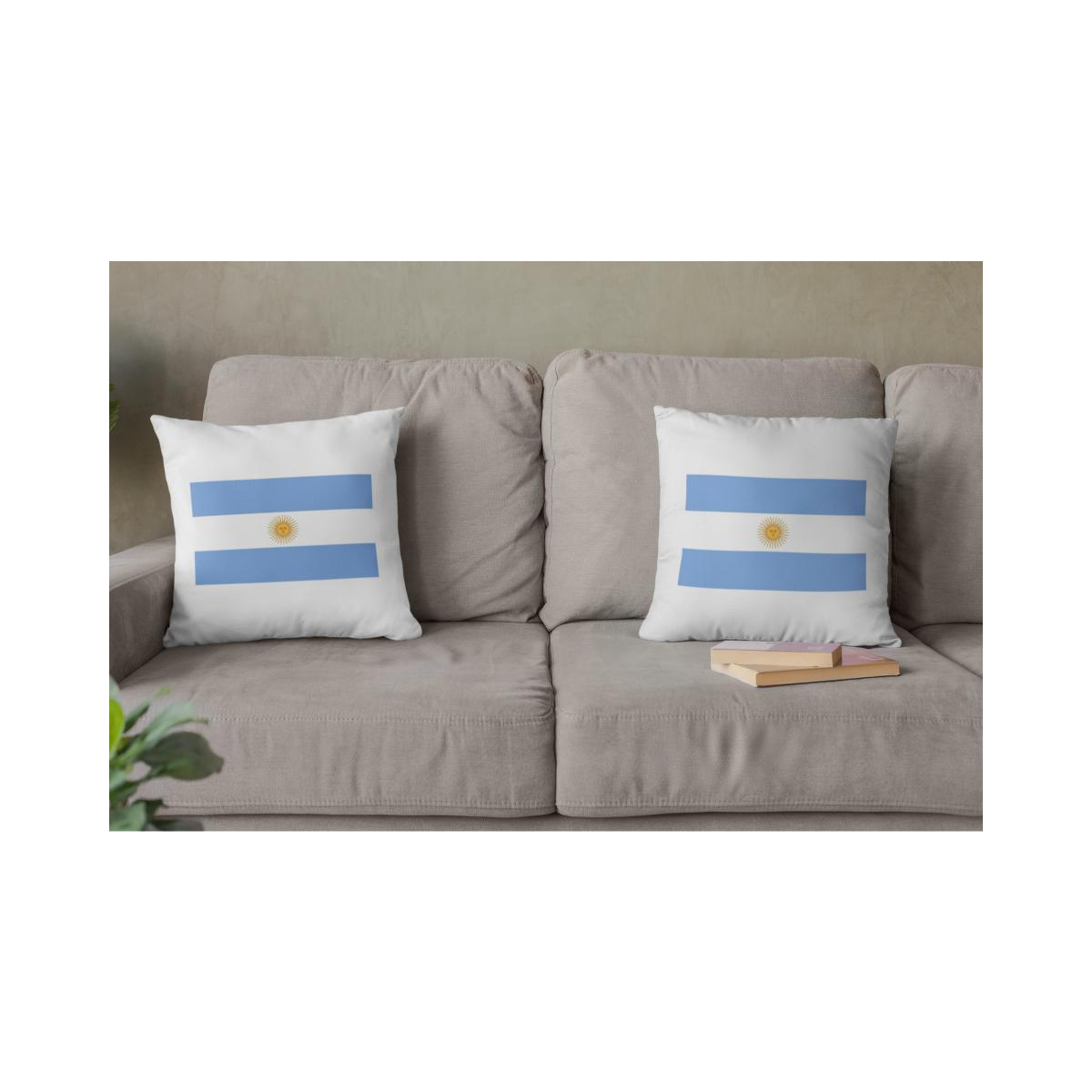 Dekokissen-Set Argentinien Flagge