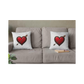 Dekokissen-Set Arrow Heart