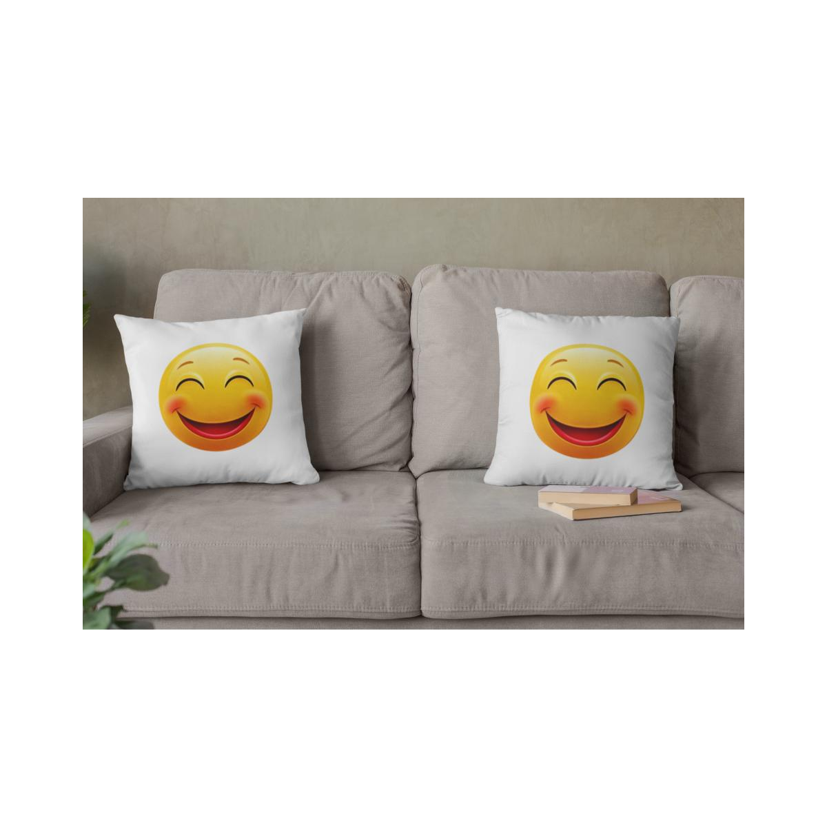 Dekokissen-Set Big Smile