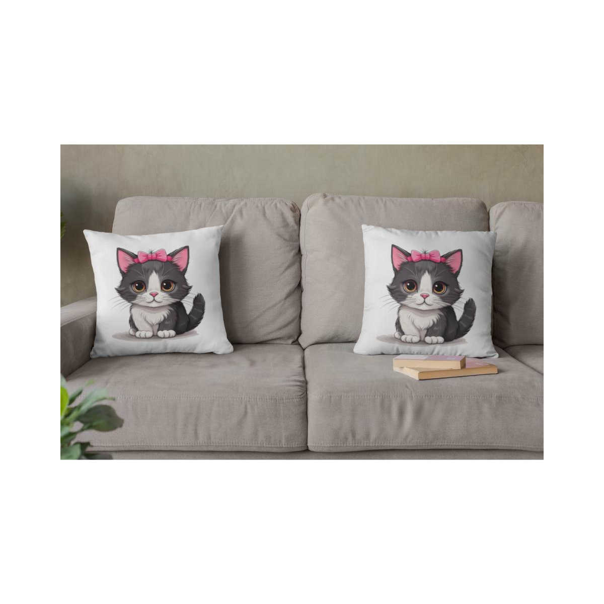 Dekokissen-Set Bye Kitty