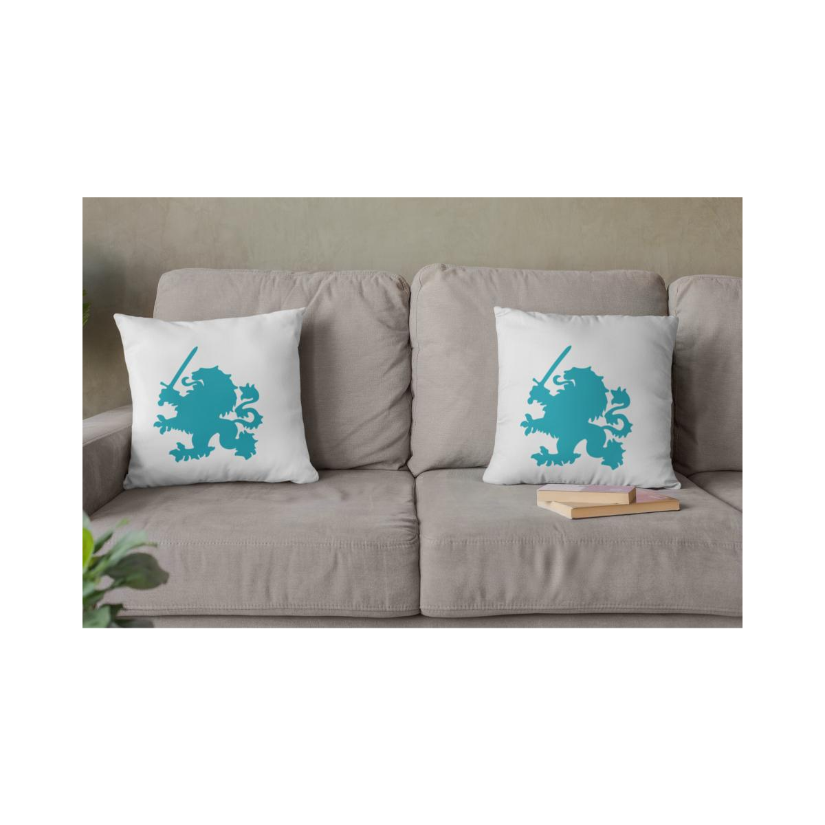 Dekokissen-Set Dragon 2 Silhouette