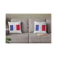 Dekokissen-Set Frankreich Flagge