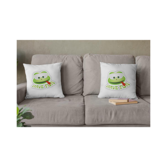 Dekokissen-Set Fredy The Frog Have Fun