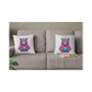 Dekokissen-Set Angry Cat in Hoodie