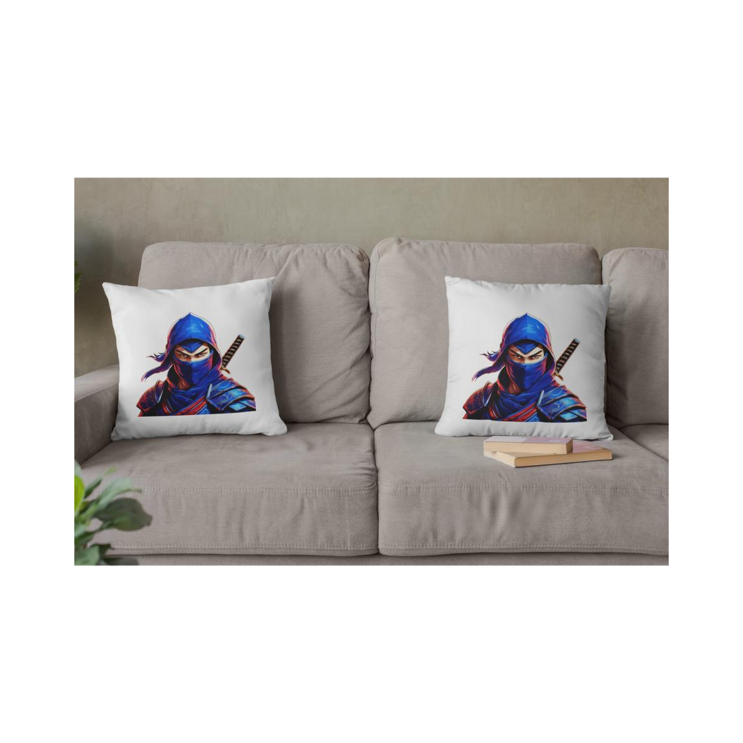 Dekokissen-Set Blue Ninja