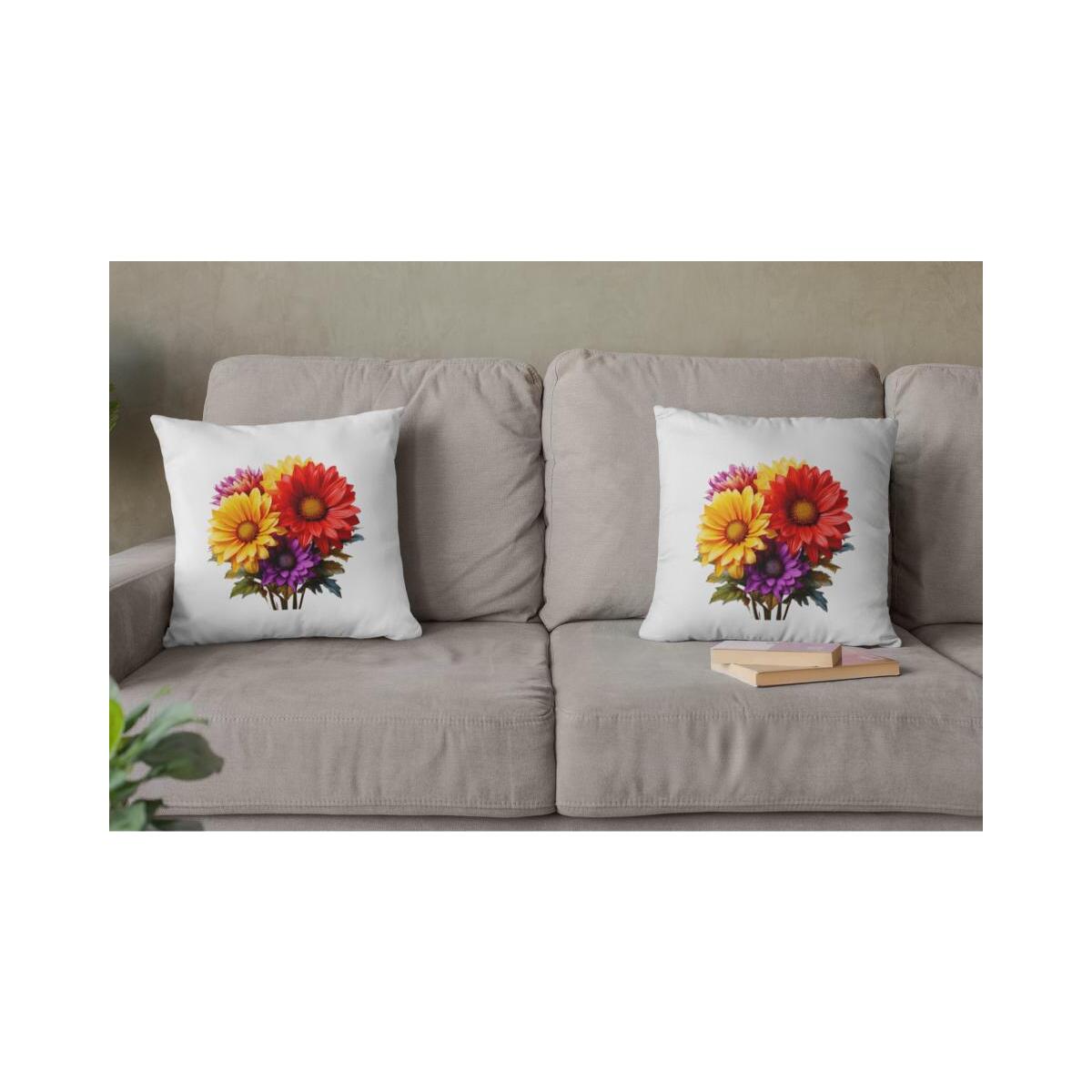 Dekokissen-Set Blumen