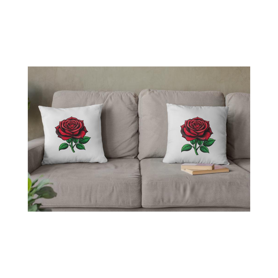 Dekokissen-Set Day of Dead Tattoo Rose