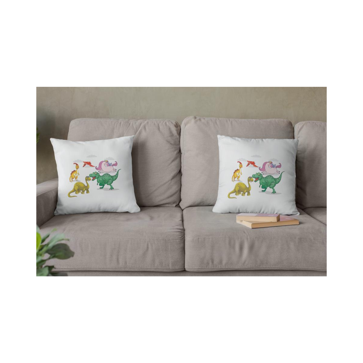 Dekokissen-Set Dinos