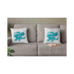 Dekokissen-Set Dragon Silhouette