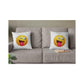 Dekokissen-Set Emoji Ätsch