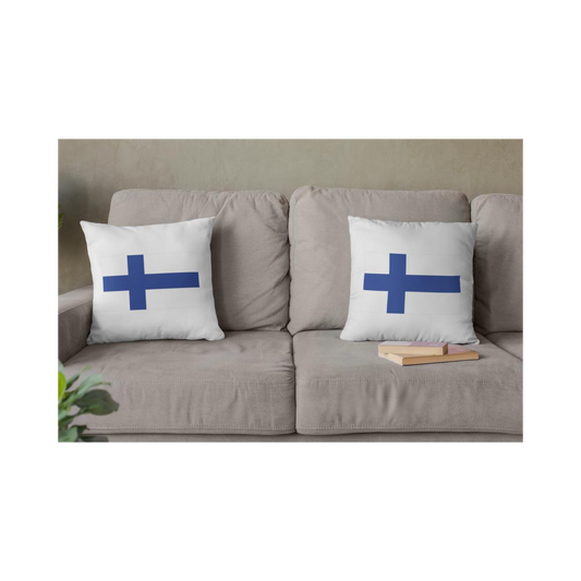 Dekokissen-Set Finnland Flagge