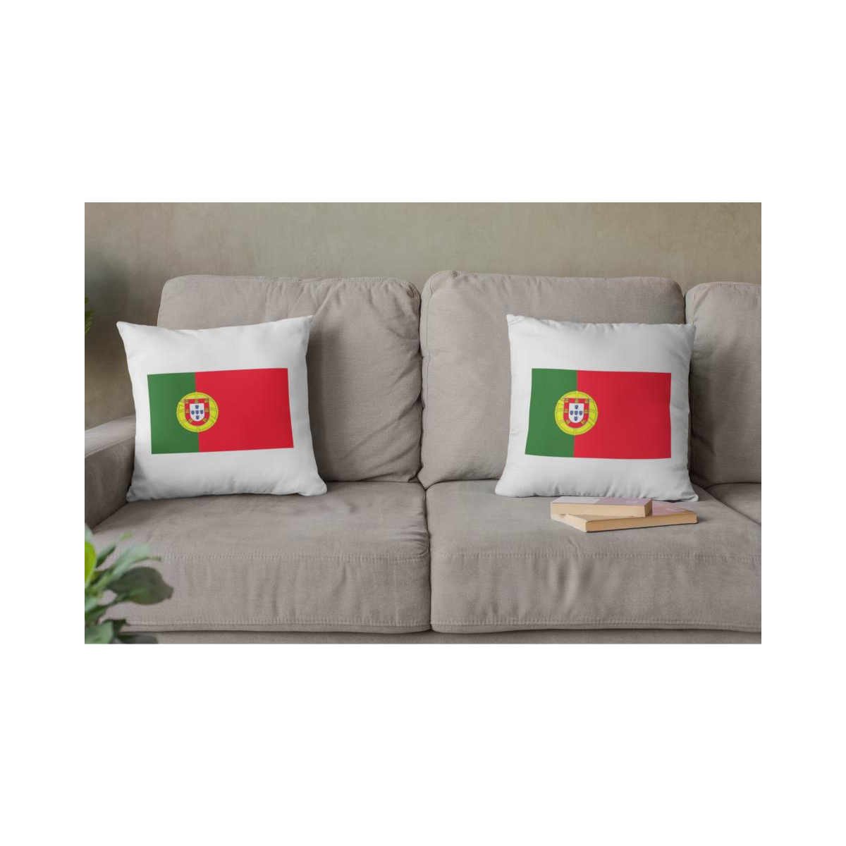 Dekokissen-Set Portugal Flagge