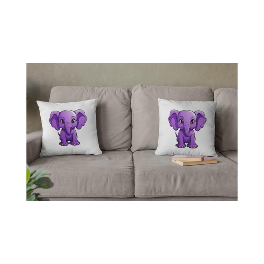 Dekokissen-Set kleiner Comic Elefant