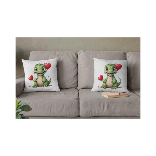 Dekokissen-Set Süsser Dino