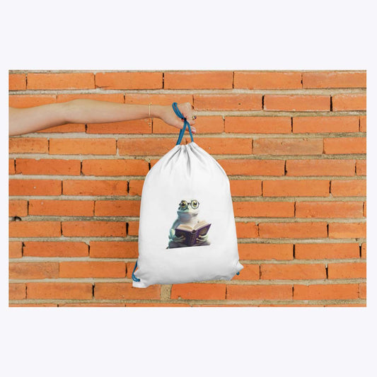 Turnbeutel Magic Frog with Book