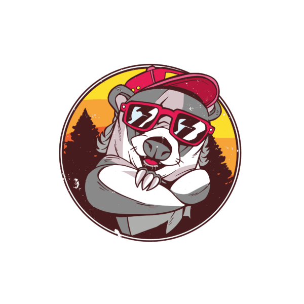 Turnbeutel cooler Dachs