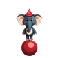 Turnbeutel Comic Zirkus Elefant auf Ball