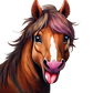 Turnbeutel funny Comic Horse