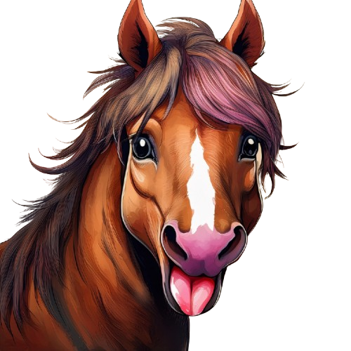 Turnbeutel funny Comic Horse