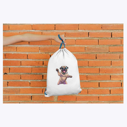 Turnbeutel Hund mit Sonnebrille