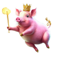 Turnbeutel Princess Piggy