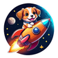 Turnbeutel Shiba Inu to the Moon