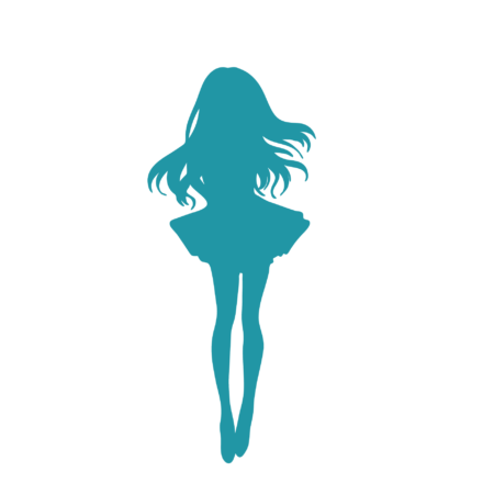 Turnbeutel pretty Woman Silhouette