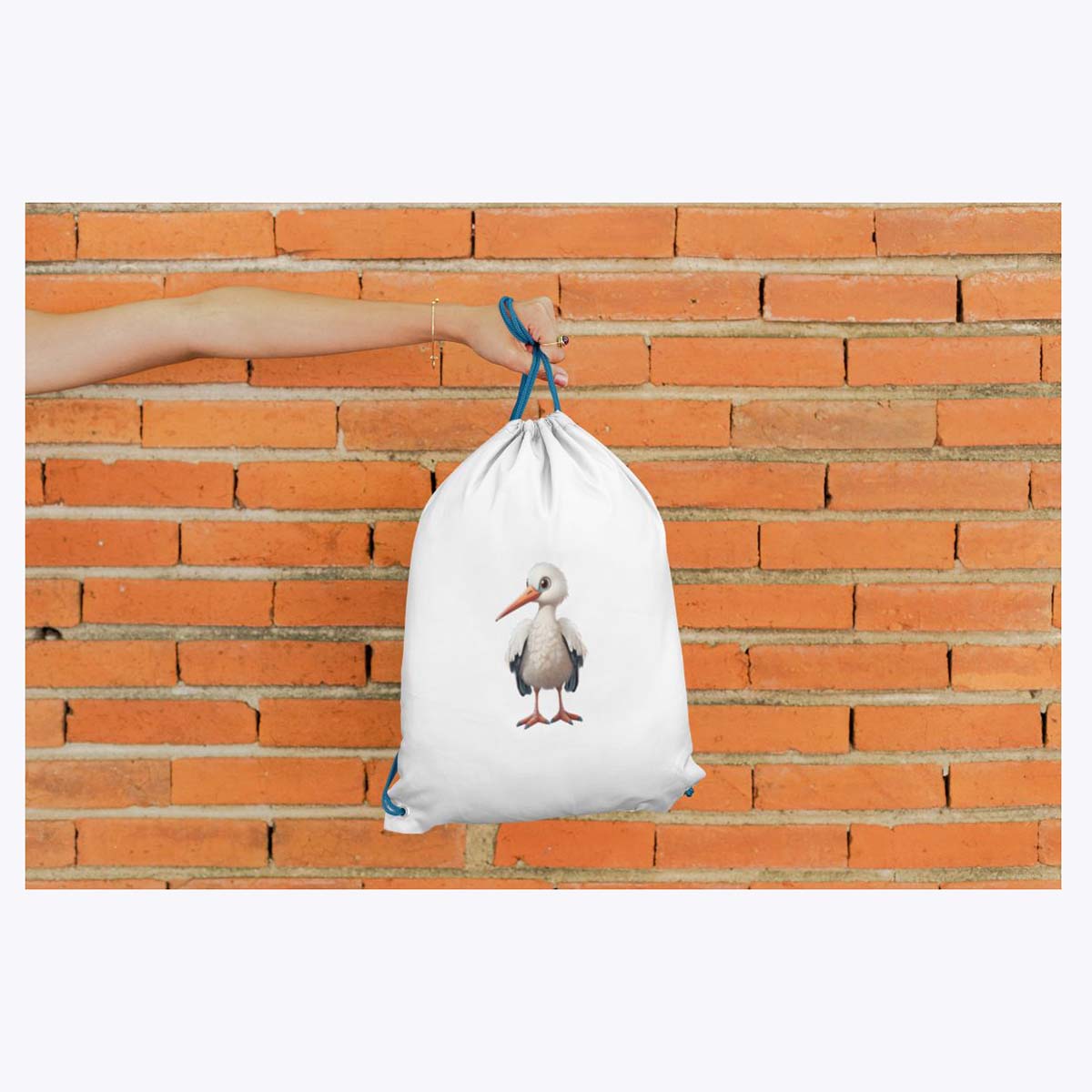 Turnbeutel süsser Storch