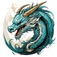 Turnbeutel Ying Yang Drache