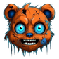 Turnbeutel Zombie Teddy