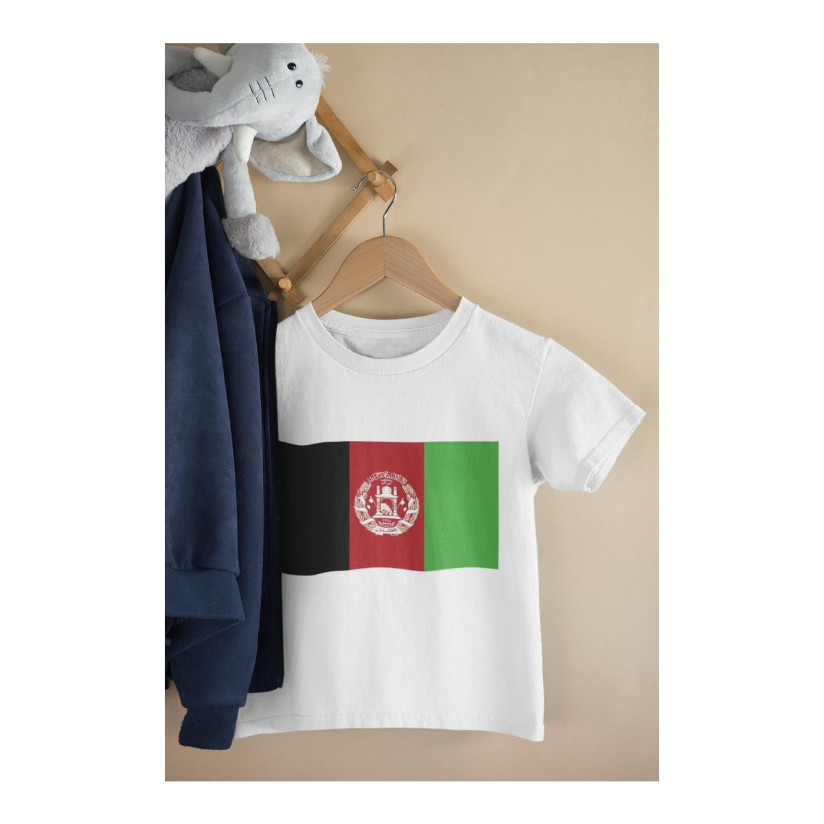 Kinder T-Shirt Afghanistan Flagge