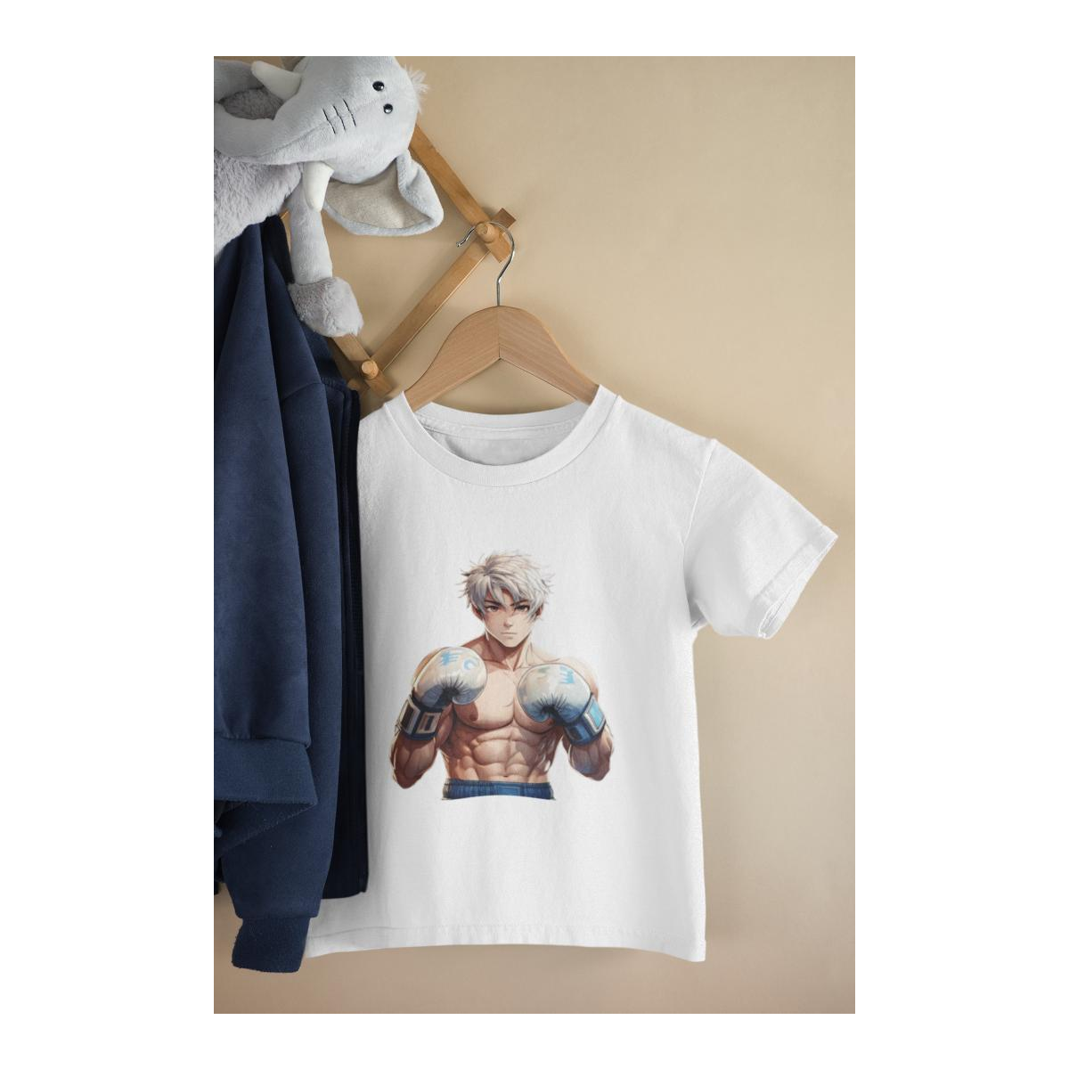 Kinder T-Shirt Anime Boxer
