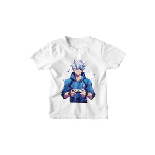 Kinder T-Shirt Anime Gamer