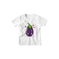 Kinder T-Shirt Baby Aubergine