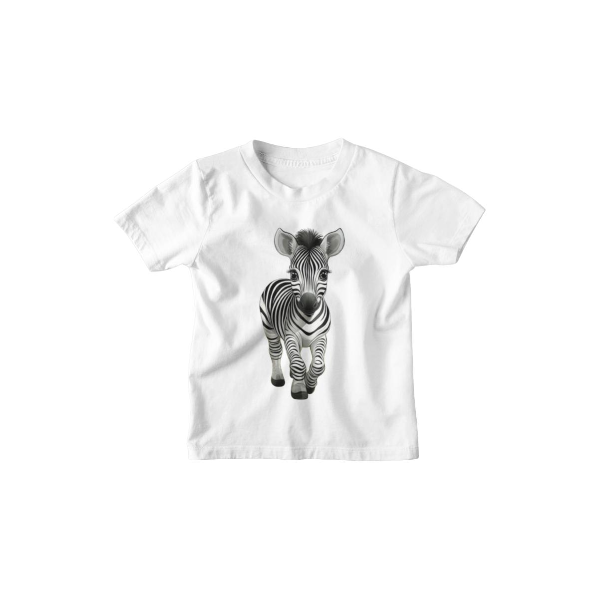 Kinder T-Shirt Baby Zebra
