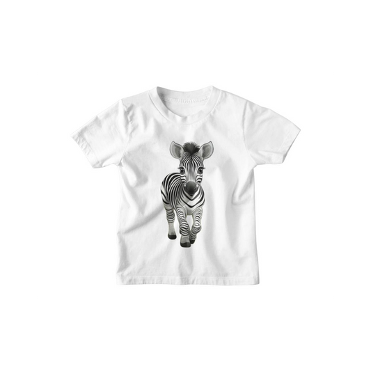 Kinder T-Shirt Baby Zebra