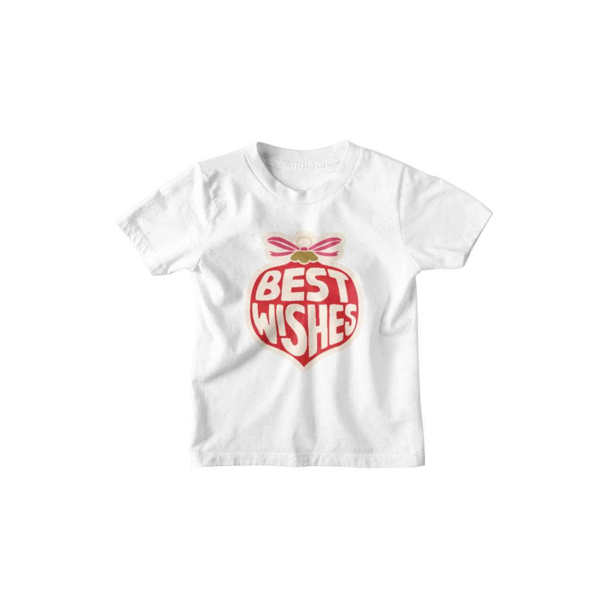 Kinder T-Shirt Best Wishes