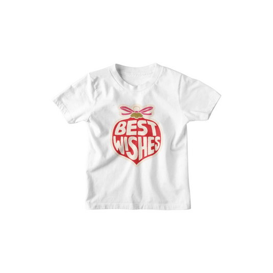 Kinder T-Shirt Best Wishes