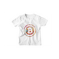 Kinder T-Shirt Bitcoin in Farbe