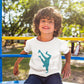 Kinder T-Shirt Breakdance Onehand Silhouette