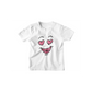Kinder T-Shirt Cartoon Face Love