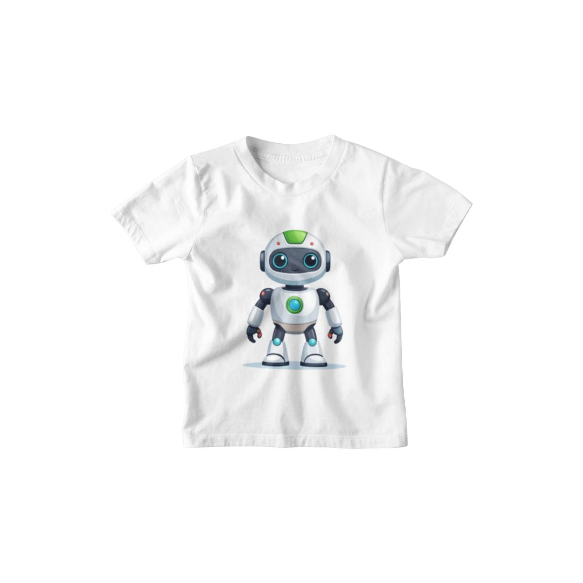 Kinder T-Shirt Cartoon Roboboy