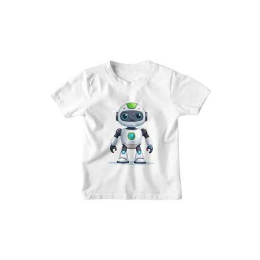 Kinder T-Shirt Cartoon Roboboy