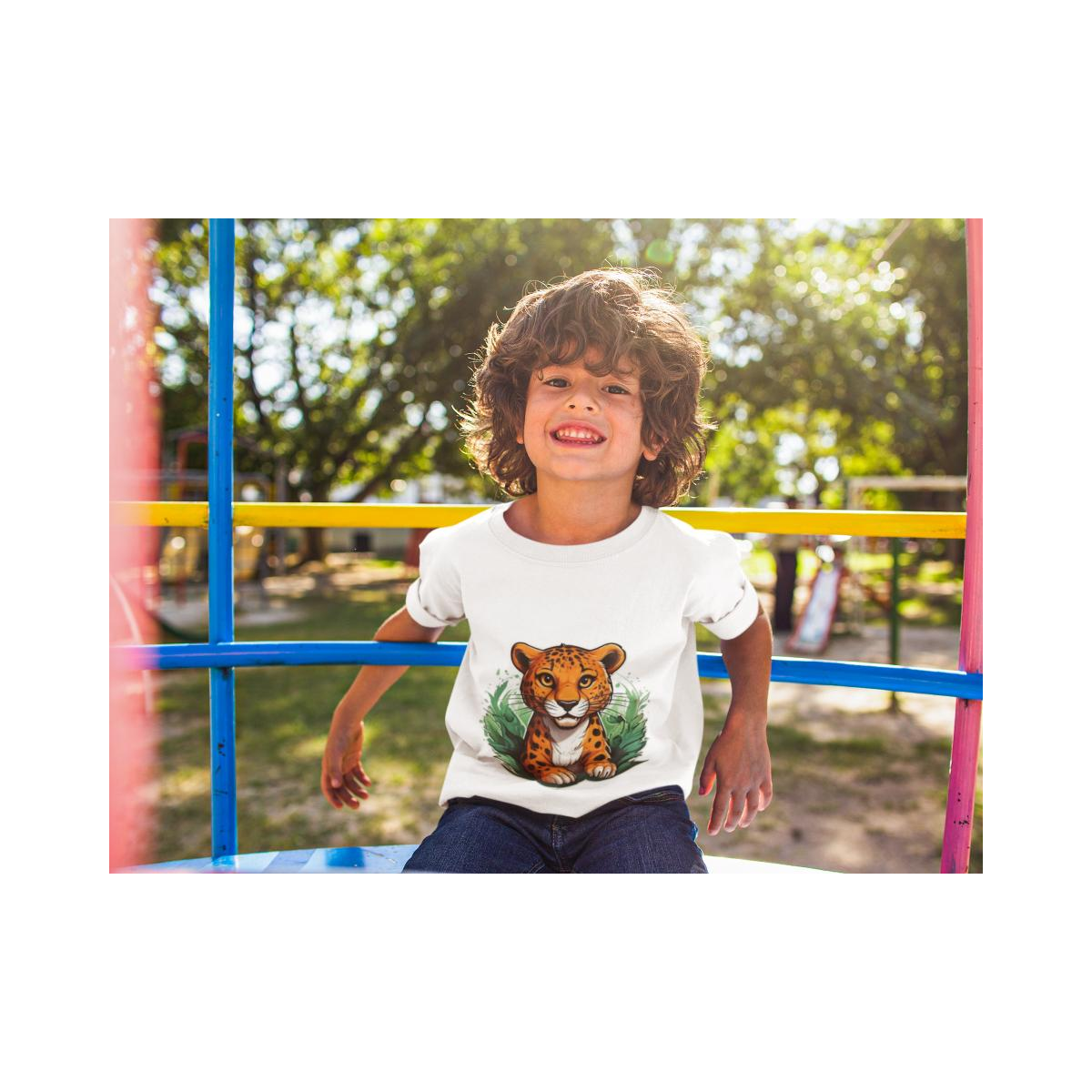 Kinder T-Shirt Comic-Jaguar