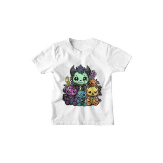 Kinder T-Shirt Comic Gothic Plüschtiere