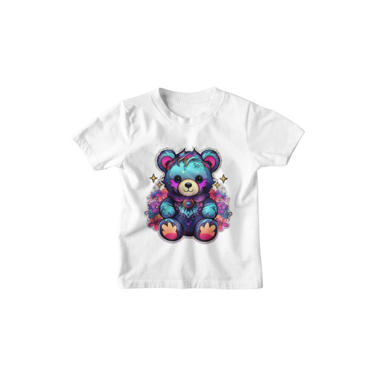 Kinder T-Shirt Comic Gothic Teddy Bear