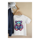 Kinder T-Shirt Comic Gothic Teddy Bear