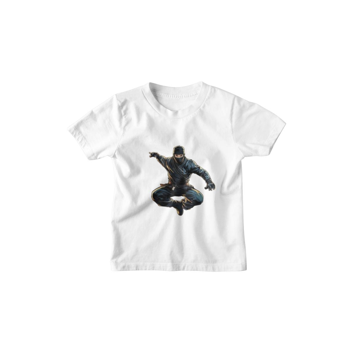 Kinder T-Shirt Comic Ninja