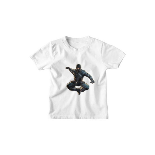Kinder T-Shirt Comic Ninja