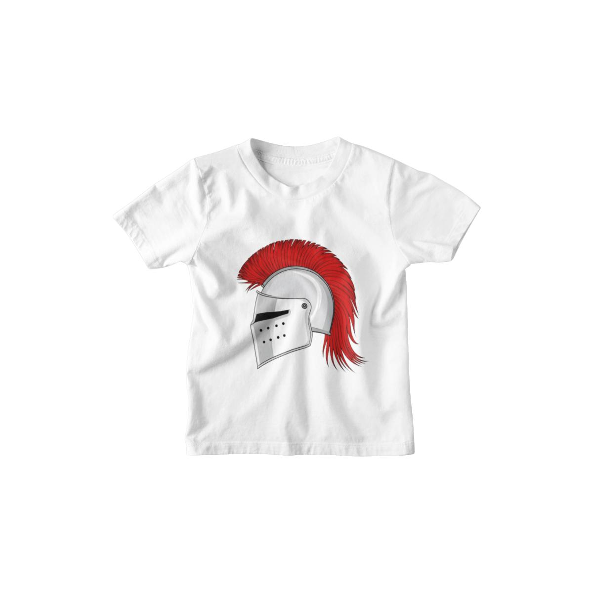 Kinder T-Shirt Comic Ritterhelm